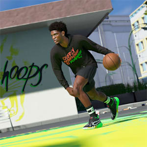 Cheap Jmksport Jordan Outlet x NBA 2K Scoot Zeros Men's Basketball Shoes, Cheap Jmksport Jordan Outlet Black-Fluo Green, extralarge